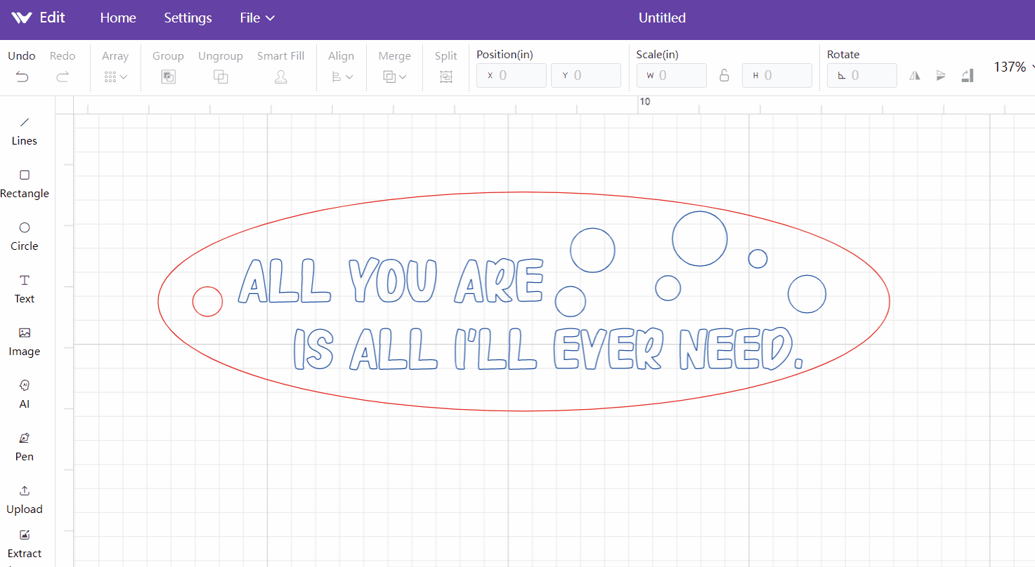 Precise Vector Path Selection – WeCreat | Support